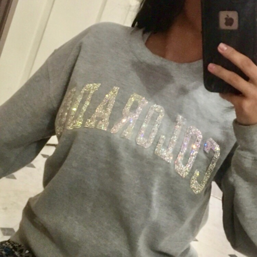Crystallized Colorado Pullover Sweatshirt